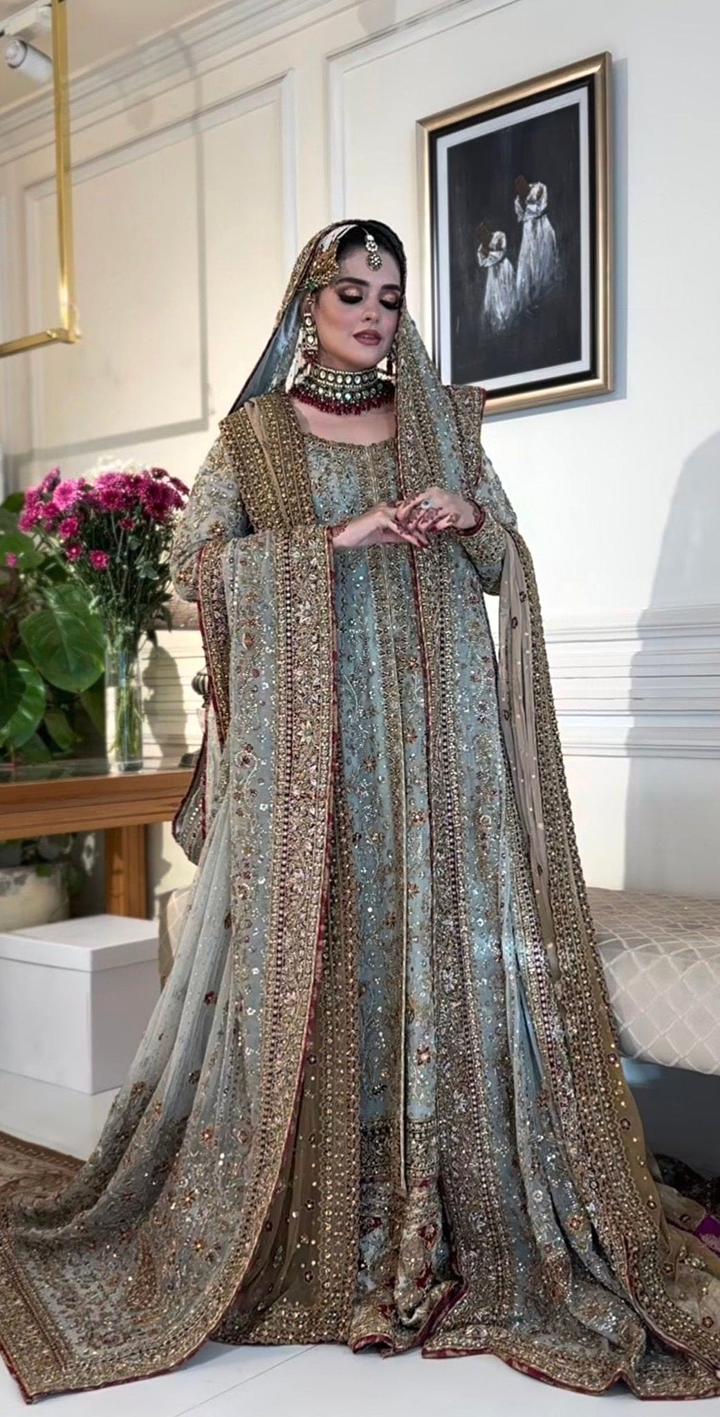 Maharani Light Cinderella Blue Style | Made by MAIRAZ