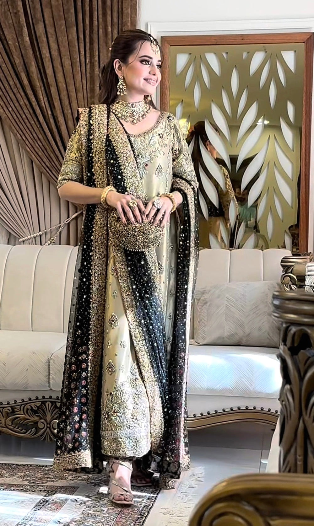 Black and Gold, 4 Piece | Made by MAIRAZ
