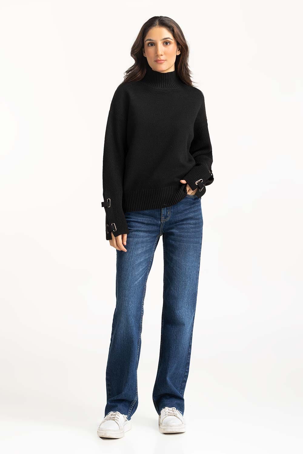 High Neck Sweater