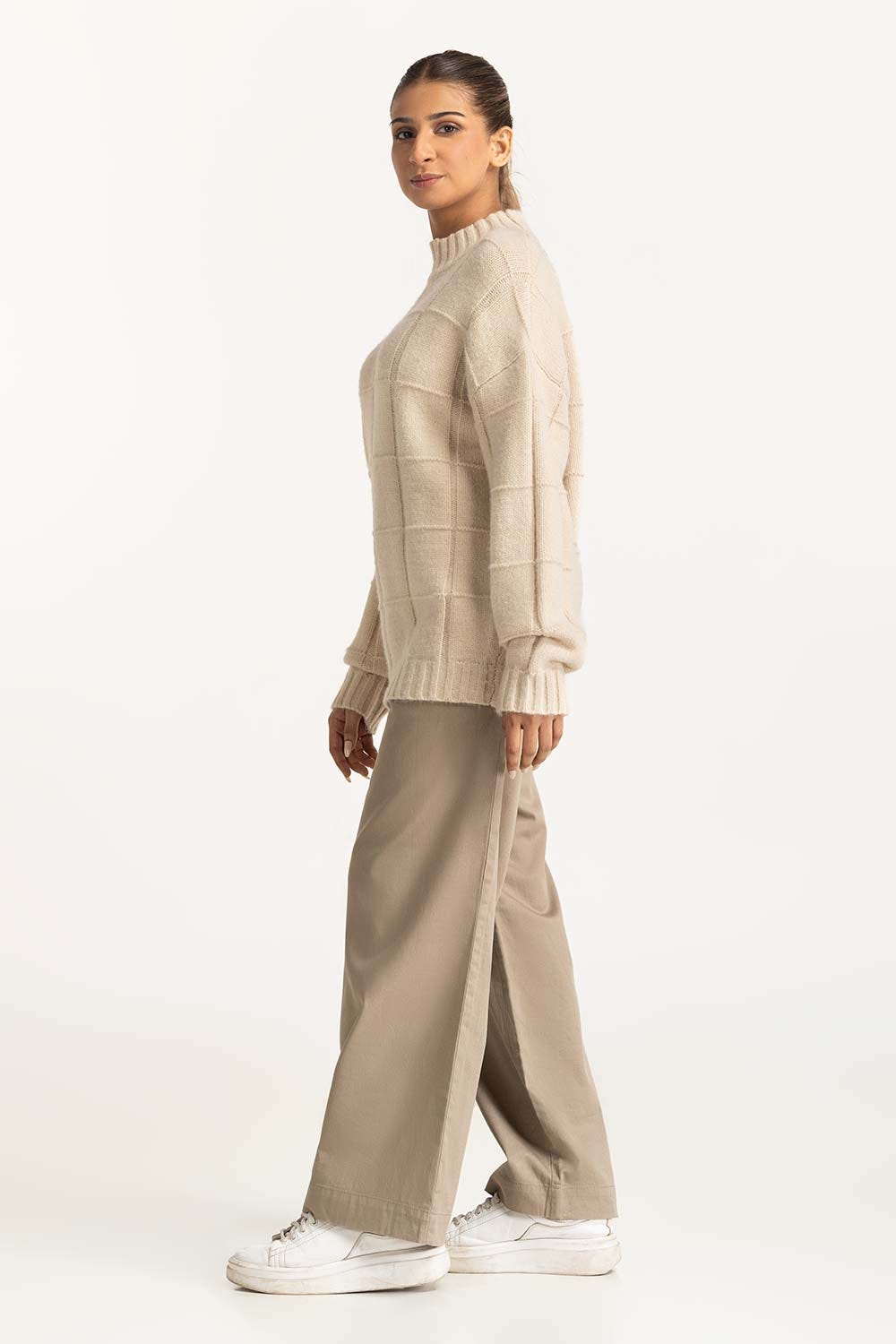 High Neck Sweater