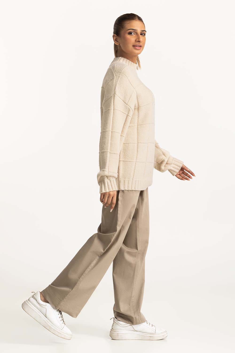 High Neck Sweater