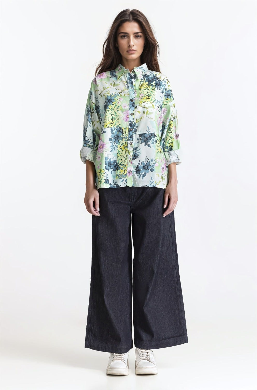 High Rise Wide Leg Jeans