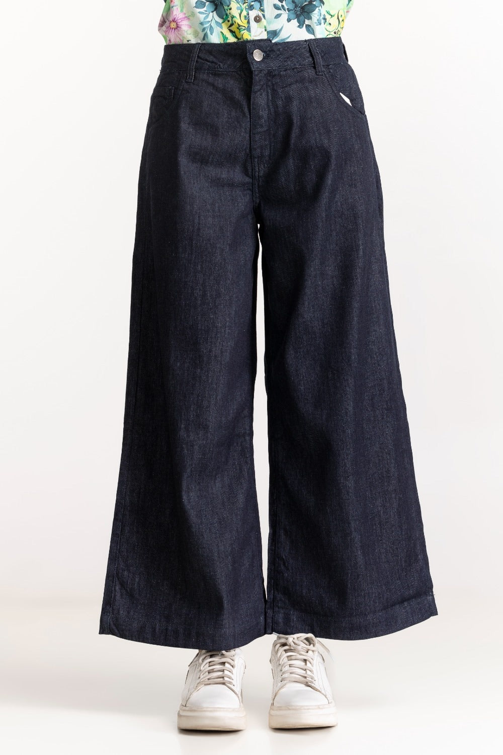 High Rise Wide Leg Jeans
