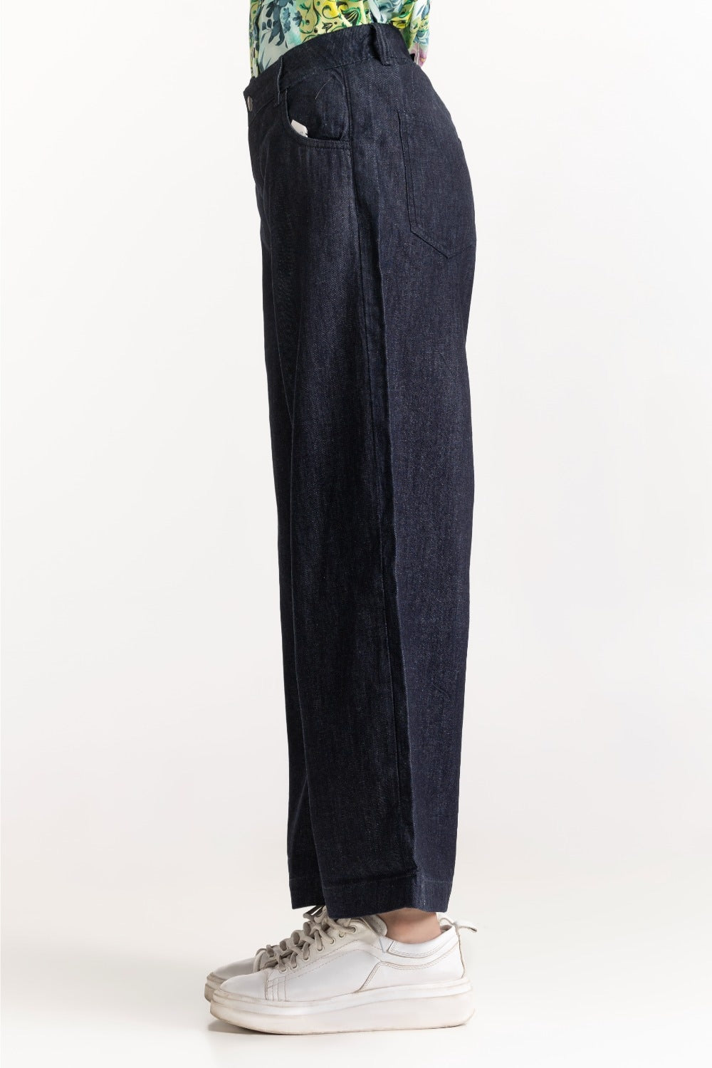High Rise Wide Leg Jeans