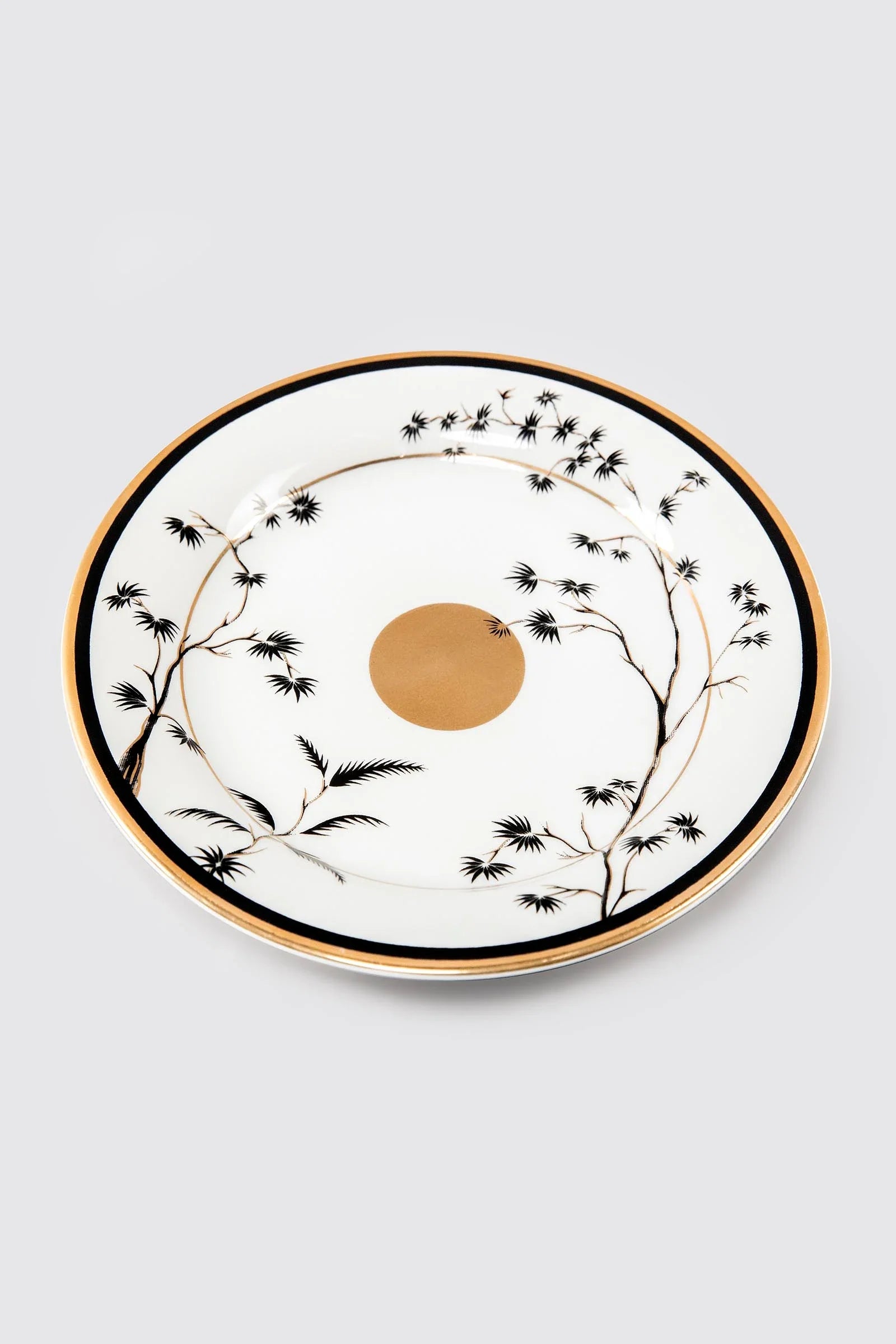 Midnight Bamboo (Quarter Plate)
