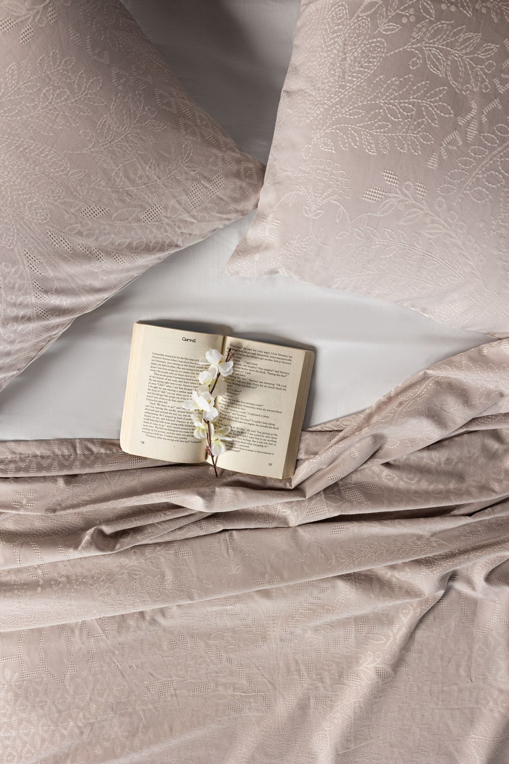 Hush Violet Jacquard Throw