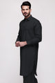 Black Unstitched Fabric CHAMPION LATHA