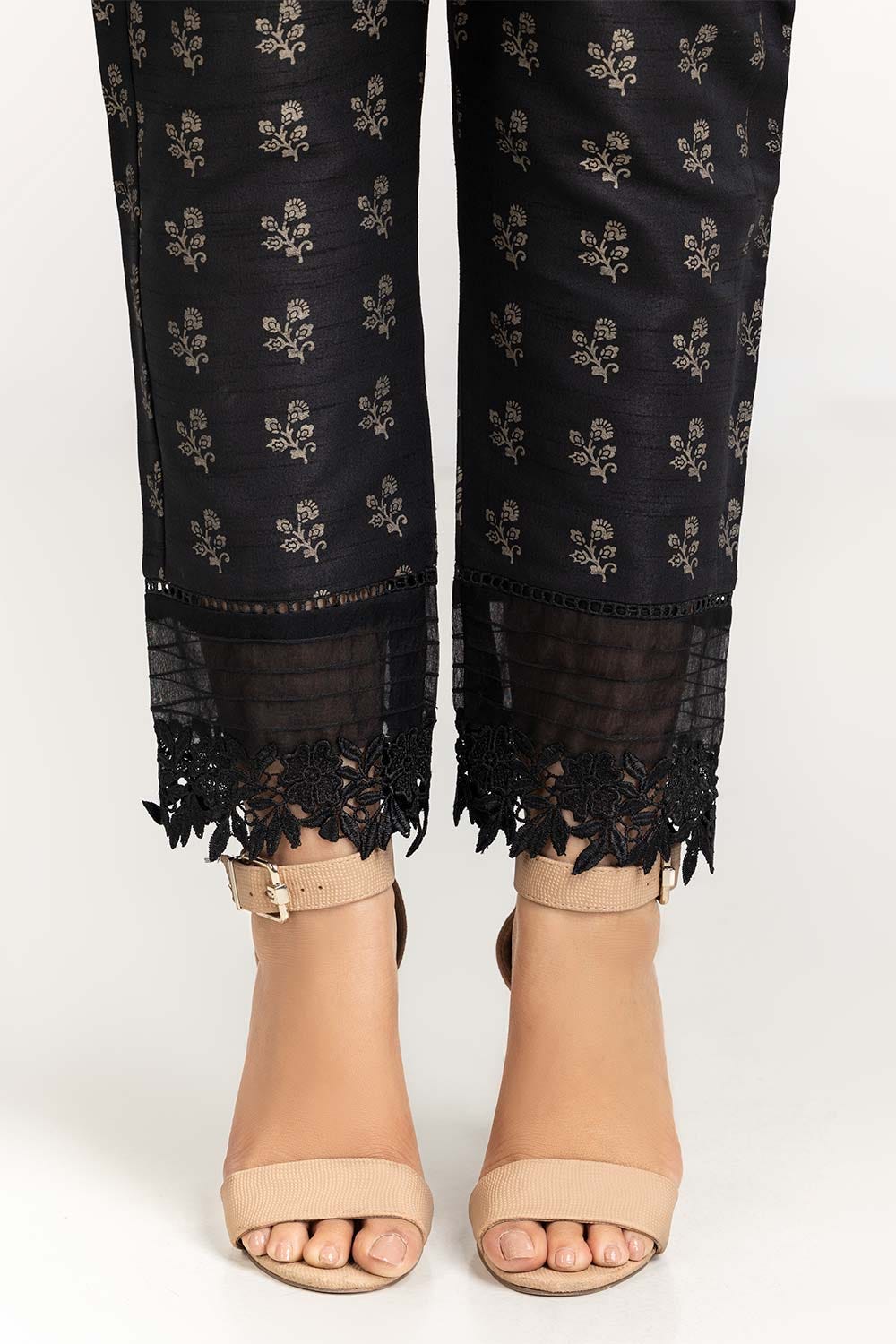 Luxury Pret Dyed Rawsilk Trouser