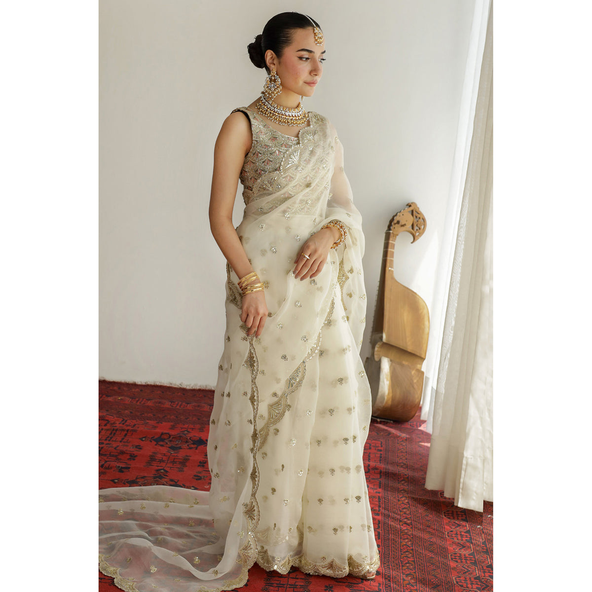 White Saree