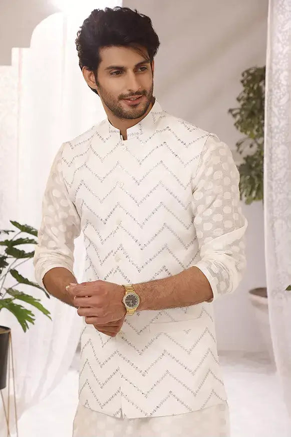 Afshin – White Waistcoat