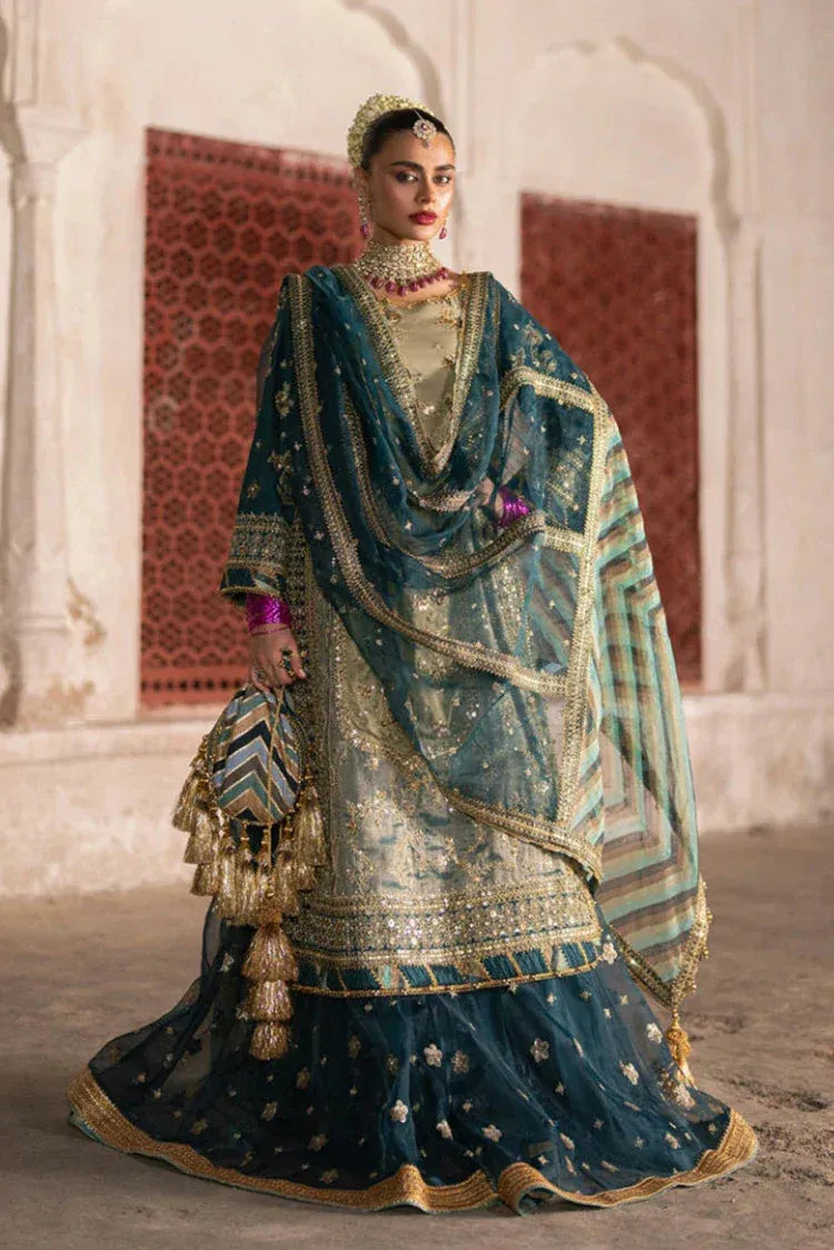 Royal Thread Style — Mairaz Teal Three-Piece Suit