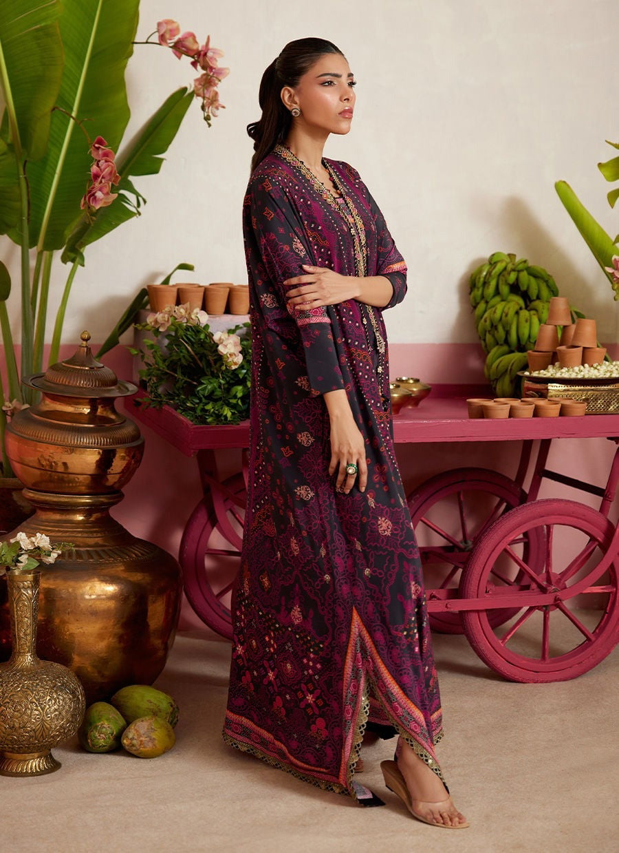 Mayna Festive Prints '26 - Analisa Black kaftan
