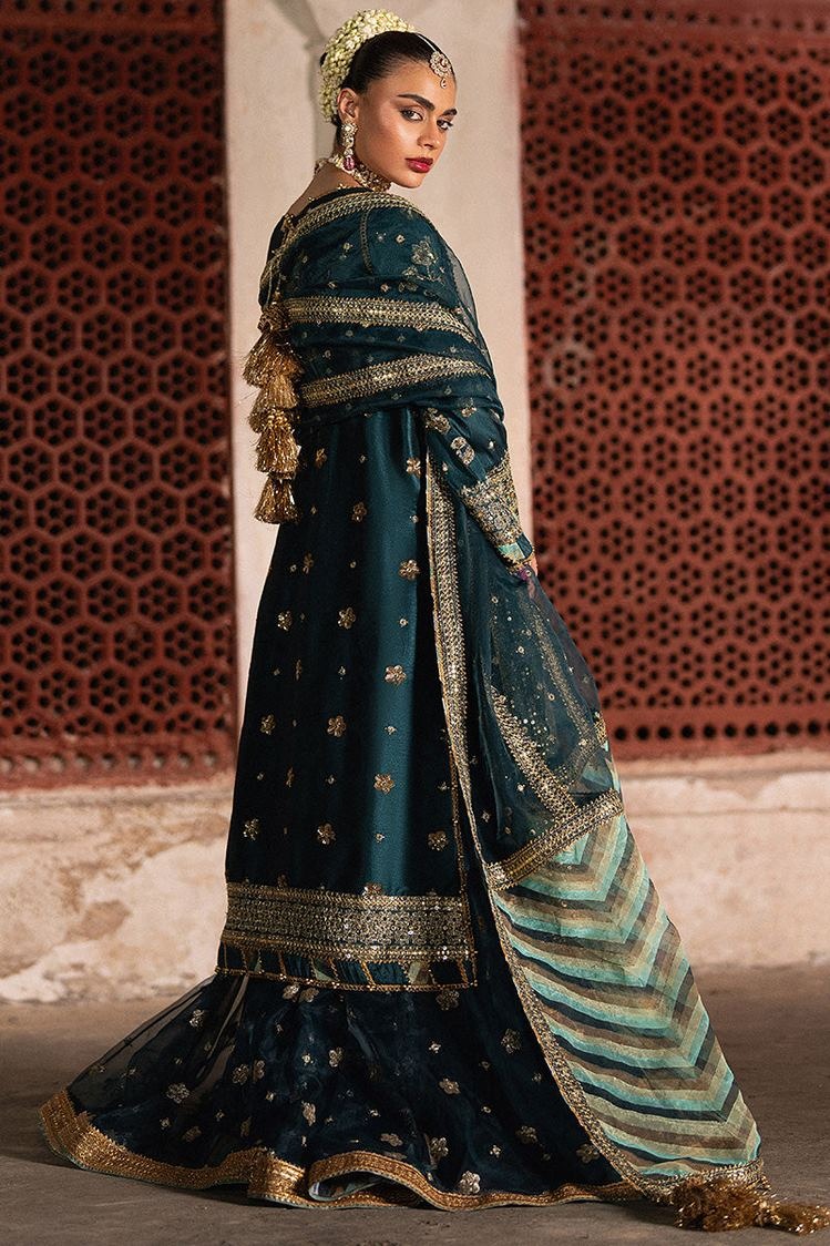 Royal Thread Style — Mairaz Teal Three-Piece Suit