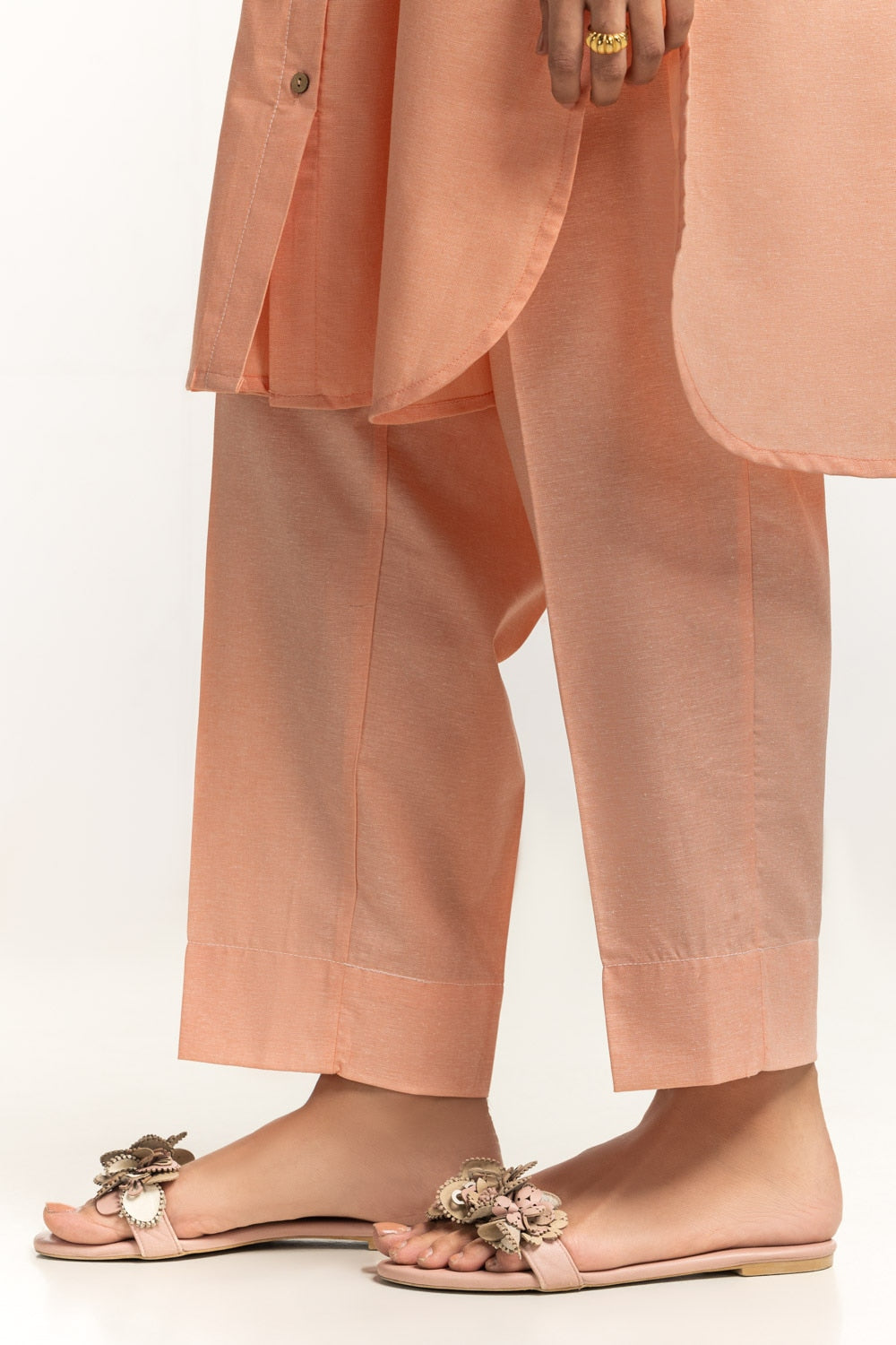 Yarn-dyed Button Down Co-Ord Set