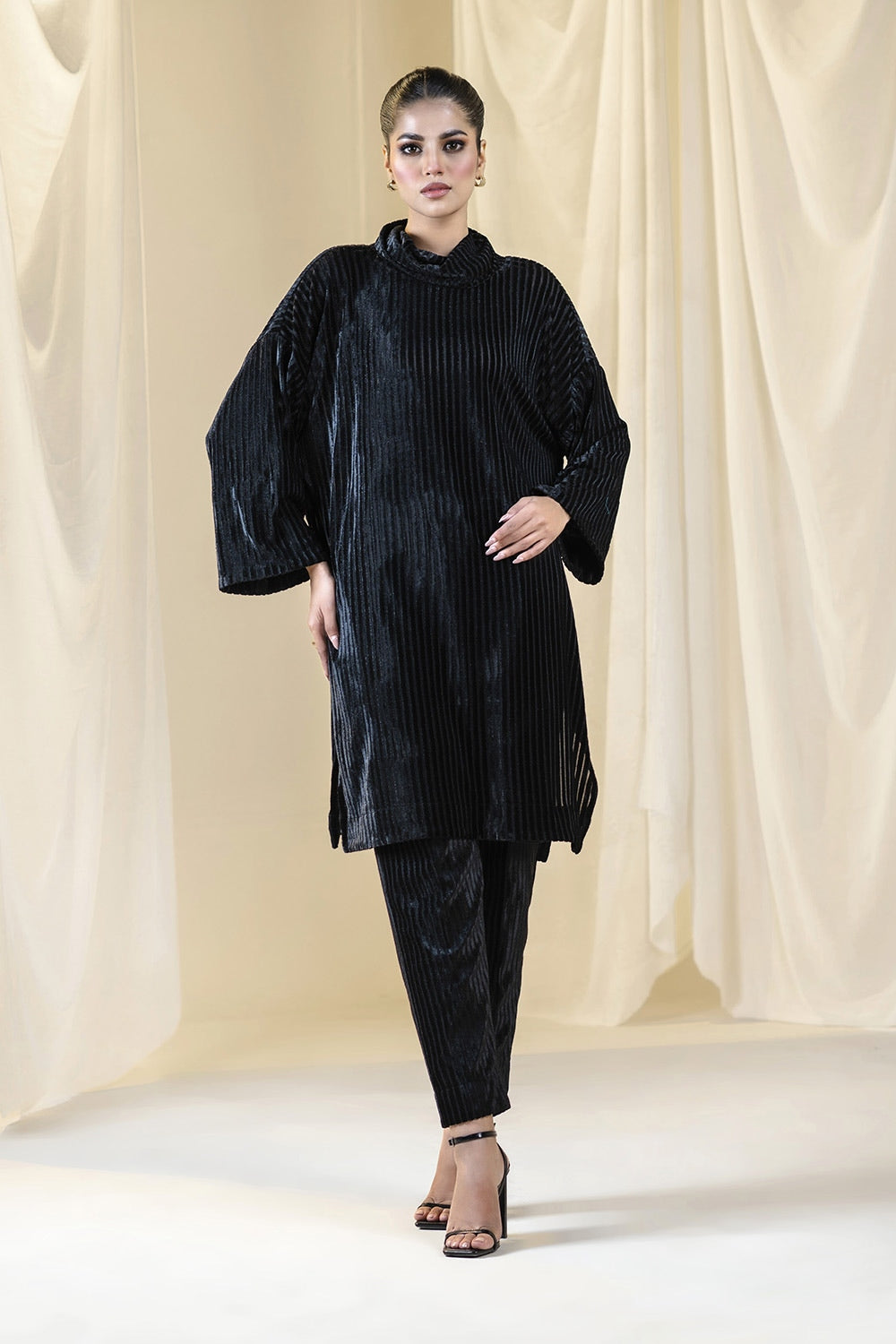 Velvet Dyed Co-Ord Set