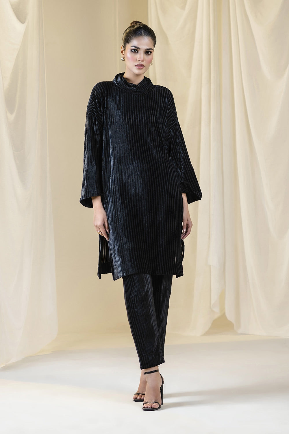Velvet Dyed Co-Ord Set