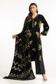 3 Piece Velvet Burnout Suit