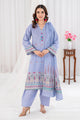 3 Piece Unstitched Jacquard Suit