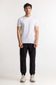 Jet Black Basic Trouser Mntrcss24006