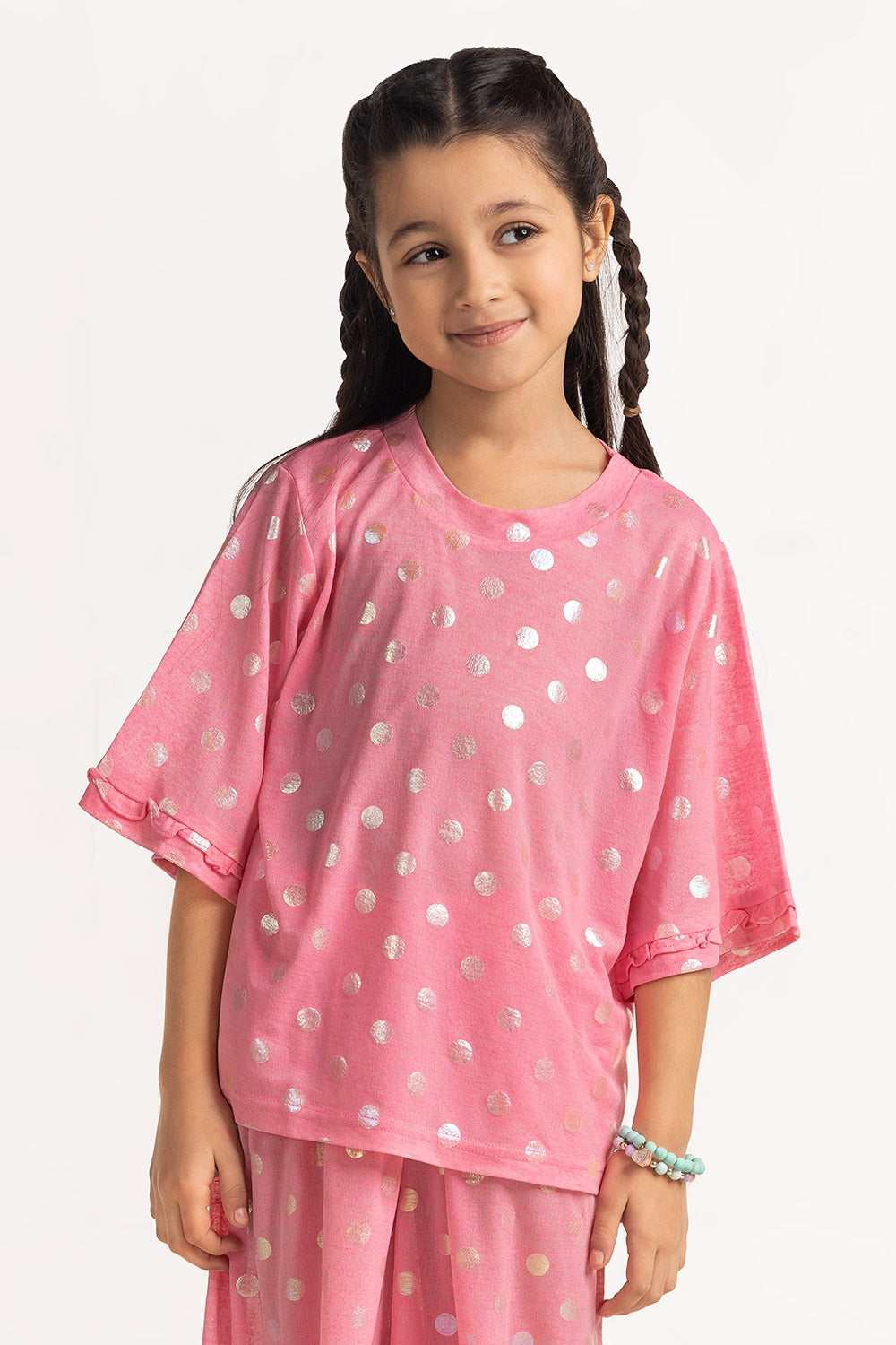 Junior Girls Printed Blouse