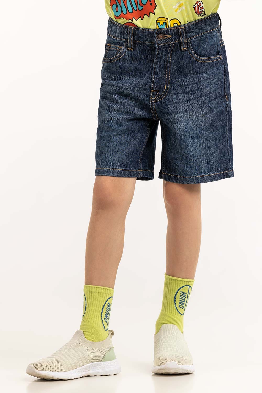 Junior Boy Dark Blue Short