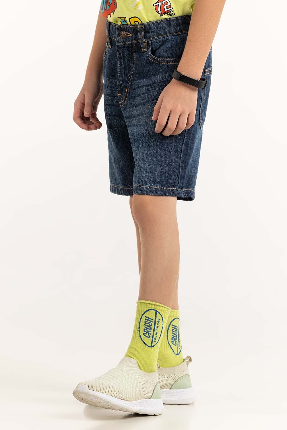 Junior Boy Dark Blue Short