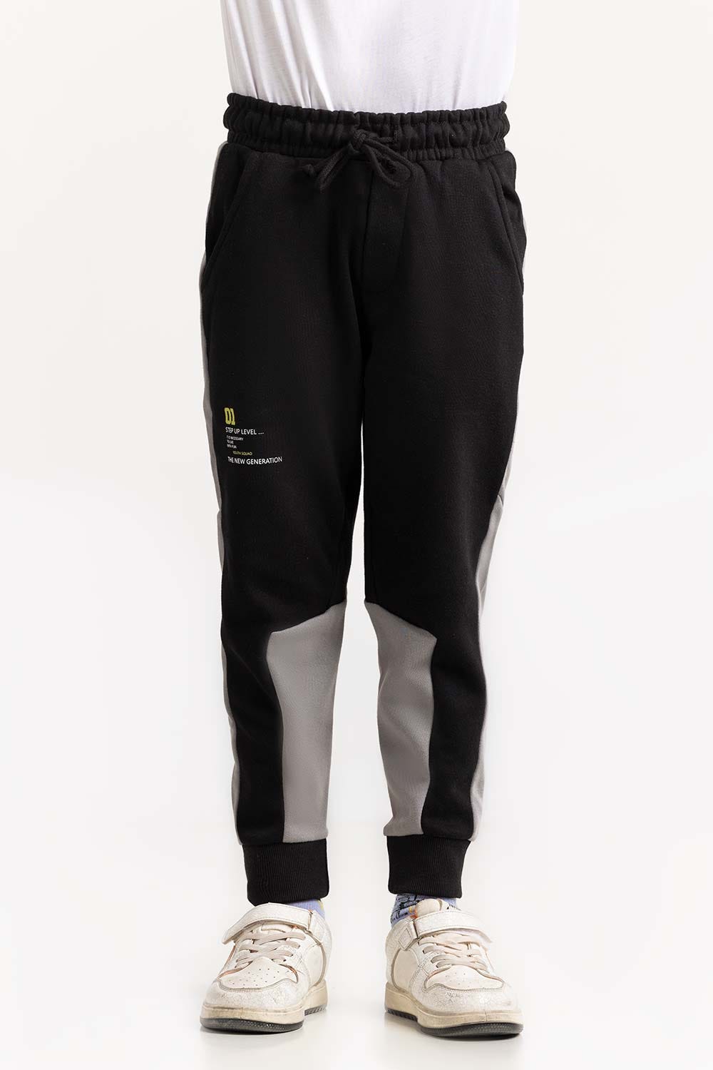 Junior Boy Black Trouser