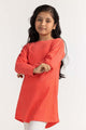 Junior Girl Coral Dress