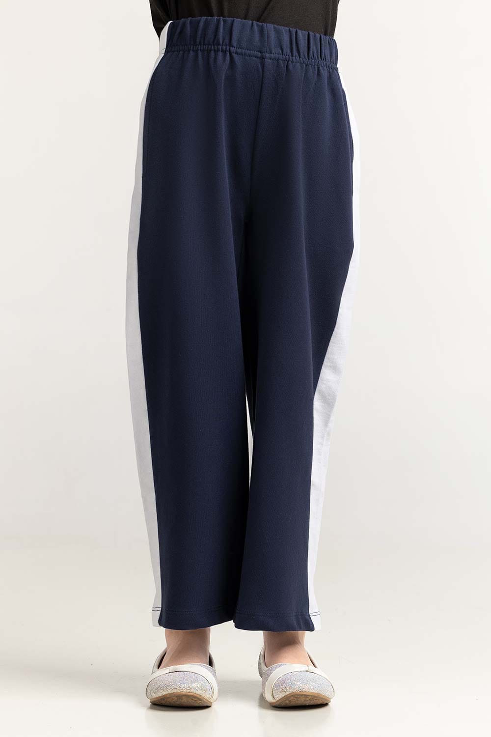 Junior Girl Navy Blue Basic Trouser
