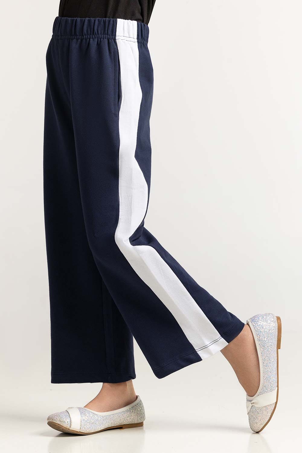 Junior Girl Navy Blue Basic Trouser
