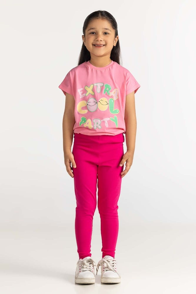 Junior Girl Pink Trouser