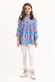Junior Girl Multi Woven Blouse