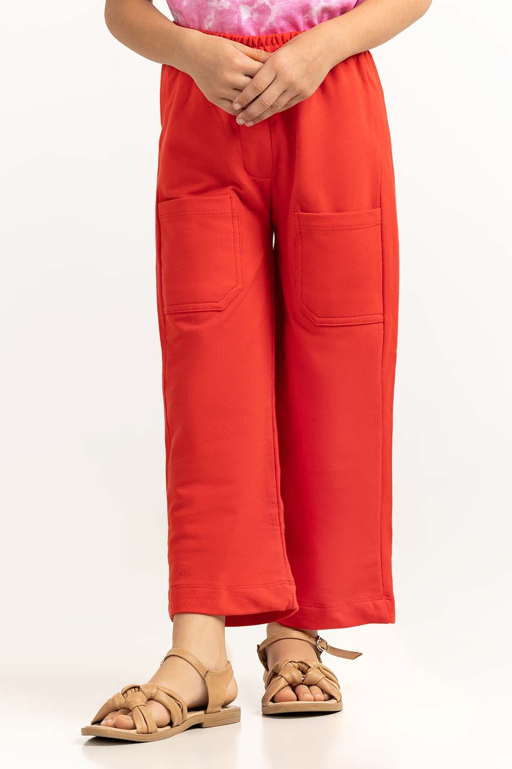 Junior Girl Red Trouser