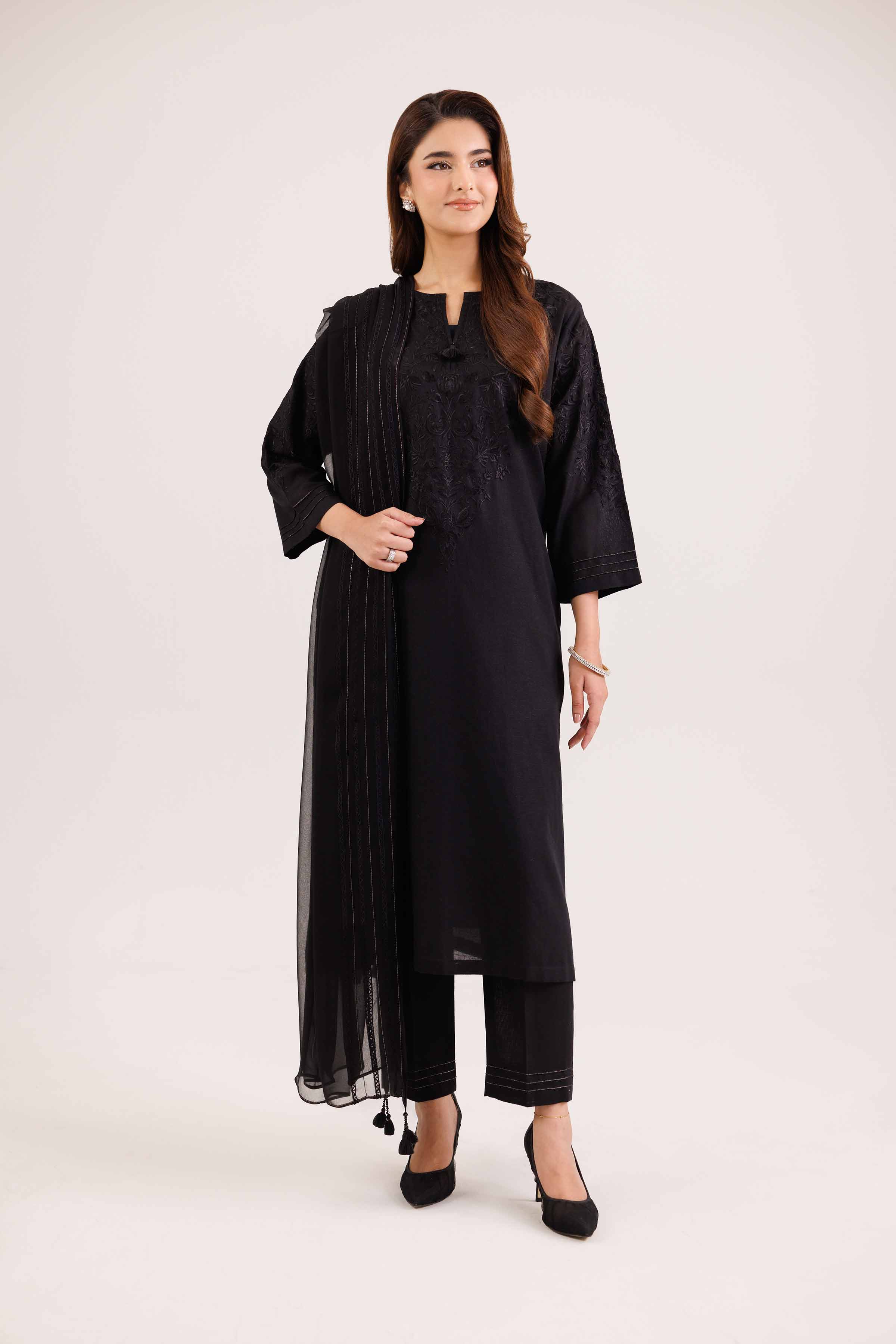 3 Piece - Embroidered Suit - KFW25-220