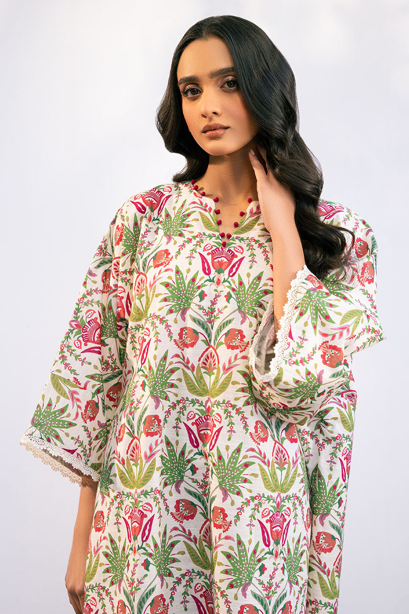 IVORY TALE-2 PIECE PRINTED KHADDAR SUIT