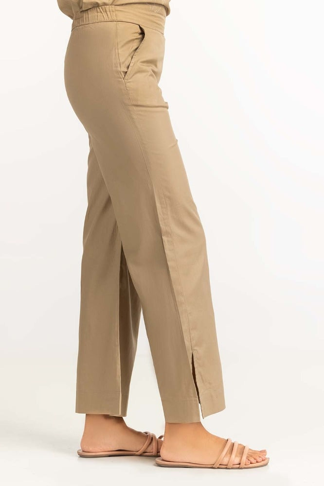Khaki Basic Trouser