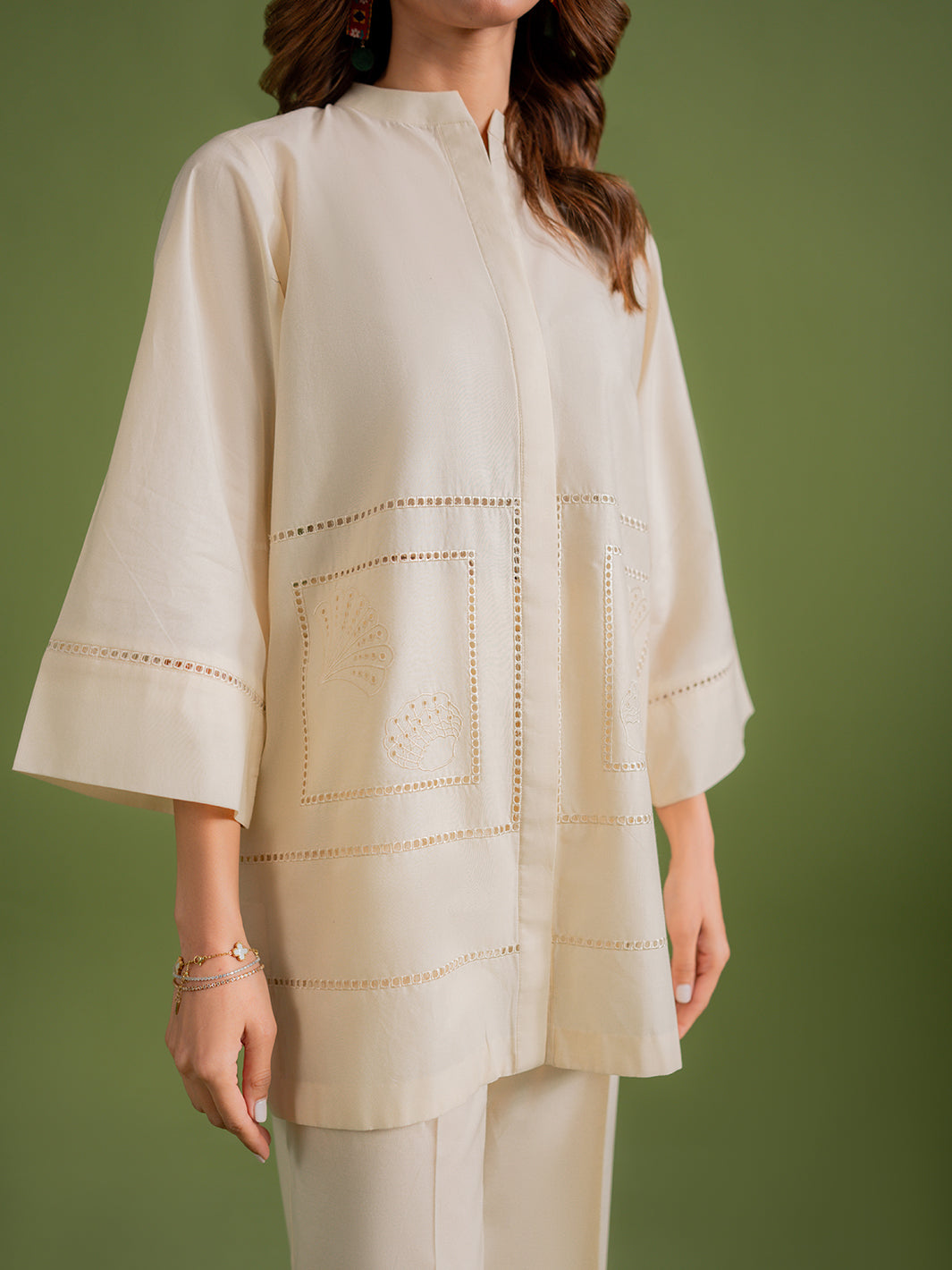 PORCELAIN- SLD22-25- 2Pc Embroidered Set