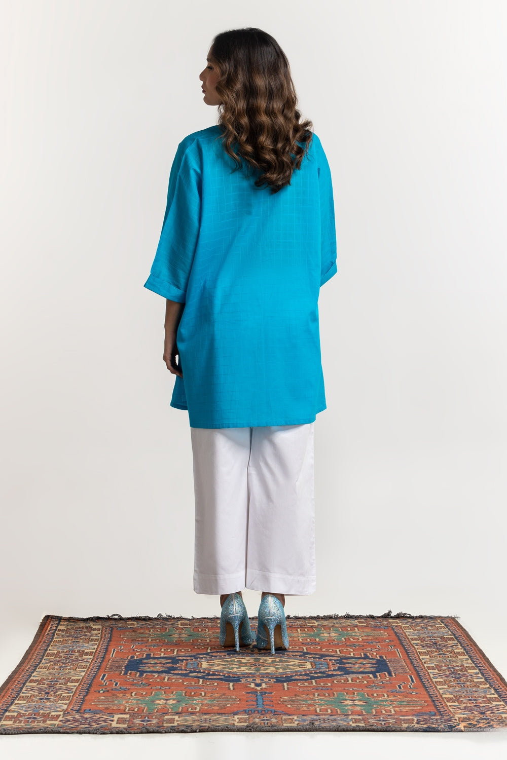 Dobby Dyed Tunic