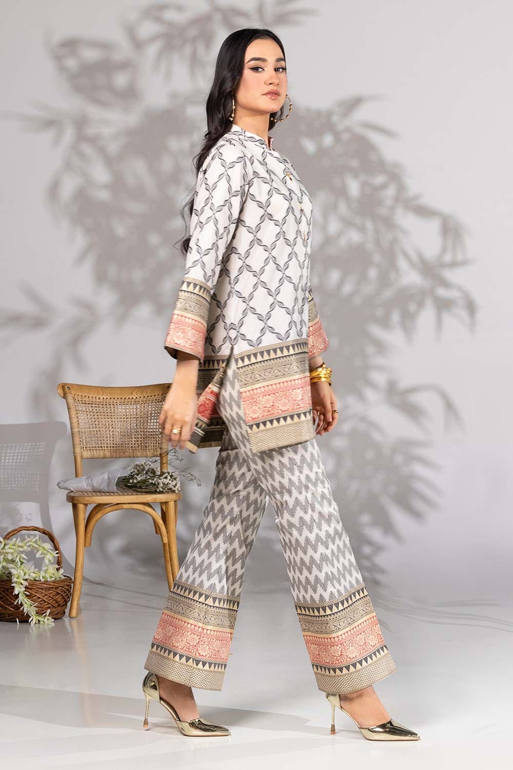 Jacquard Dyed Co-Ord Set