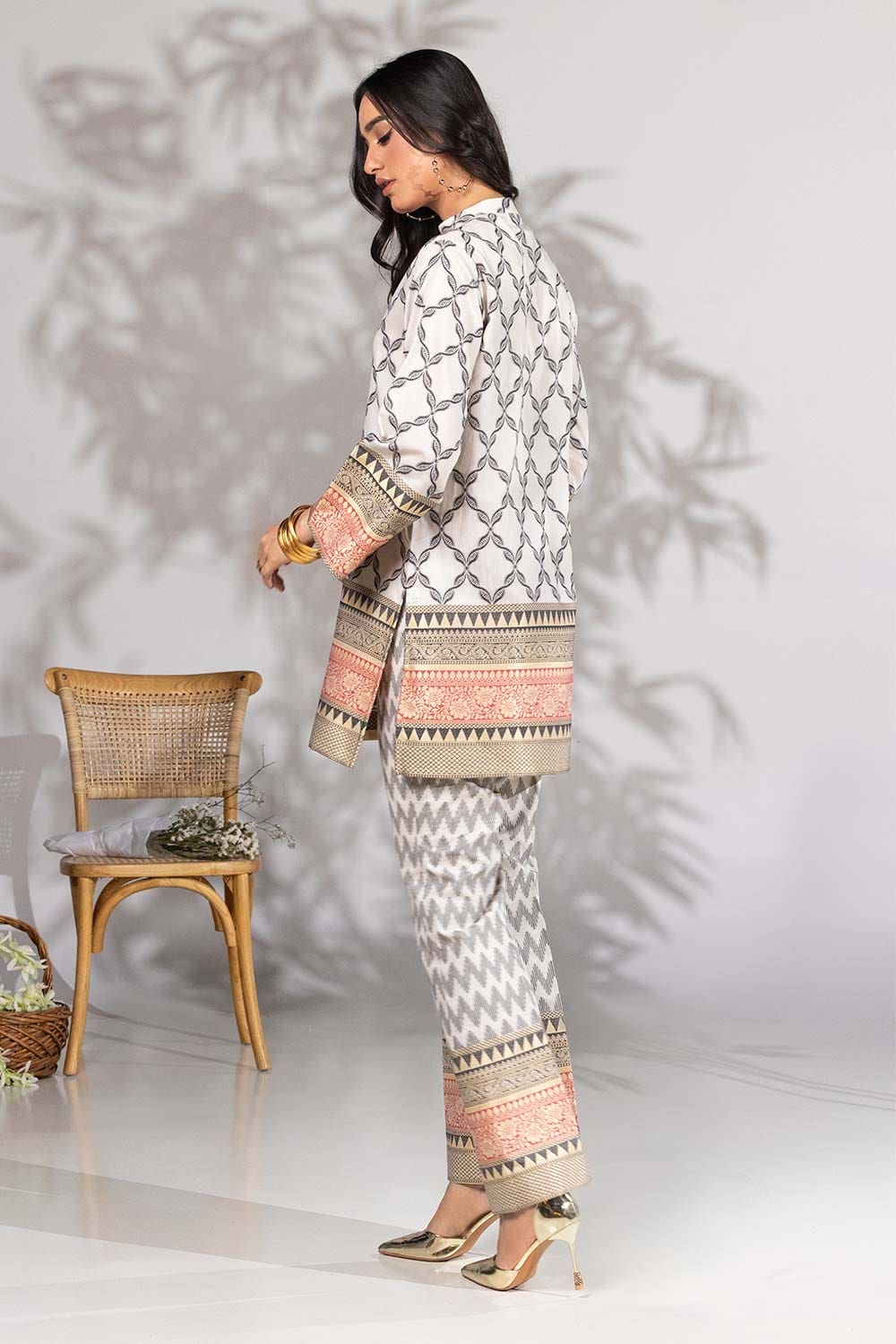 Jacquard Dyed Co-Ord Set