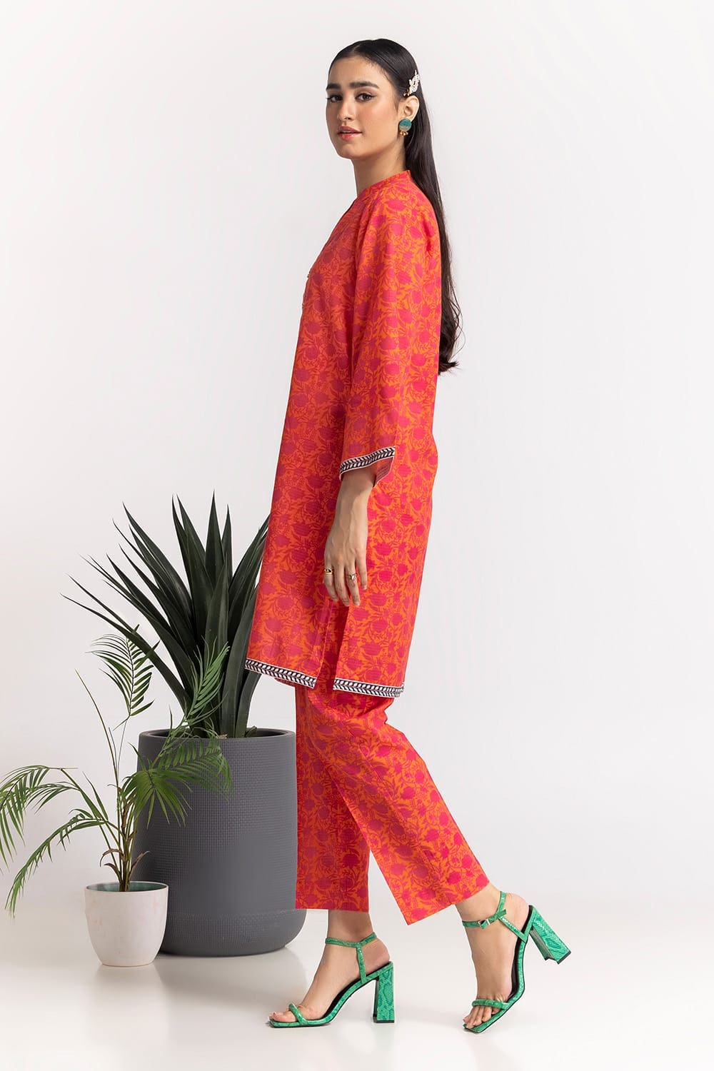 Dobby Printed Co-Ord Set
