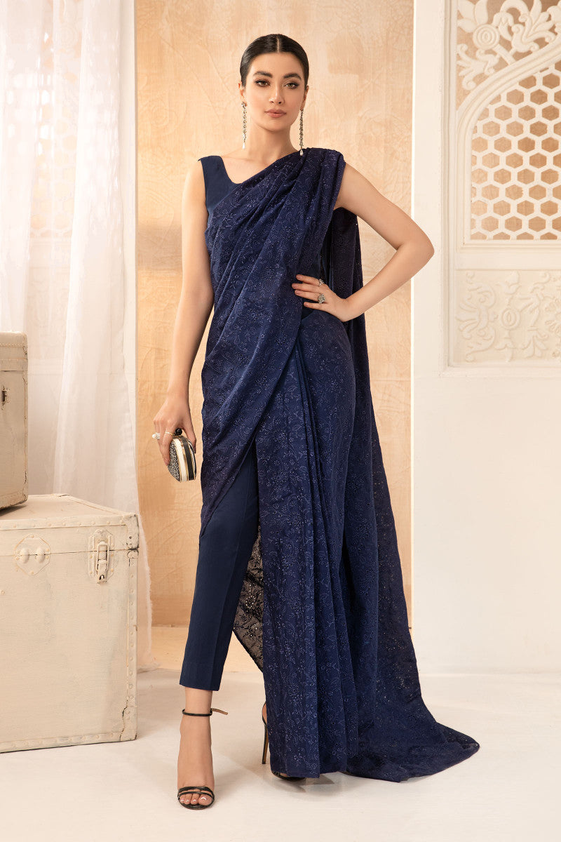 M.Luxe Fabrics LF-205-C-Blue