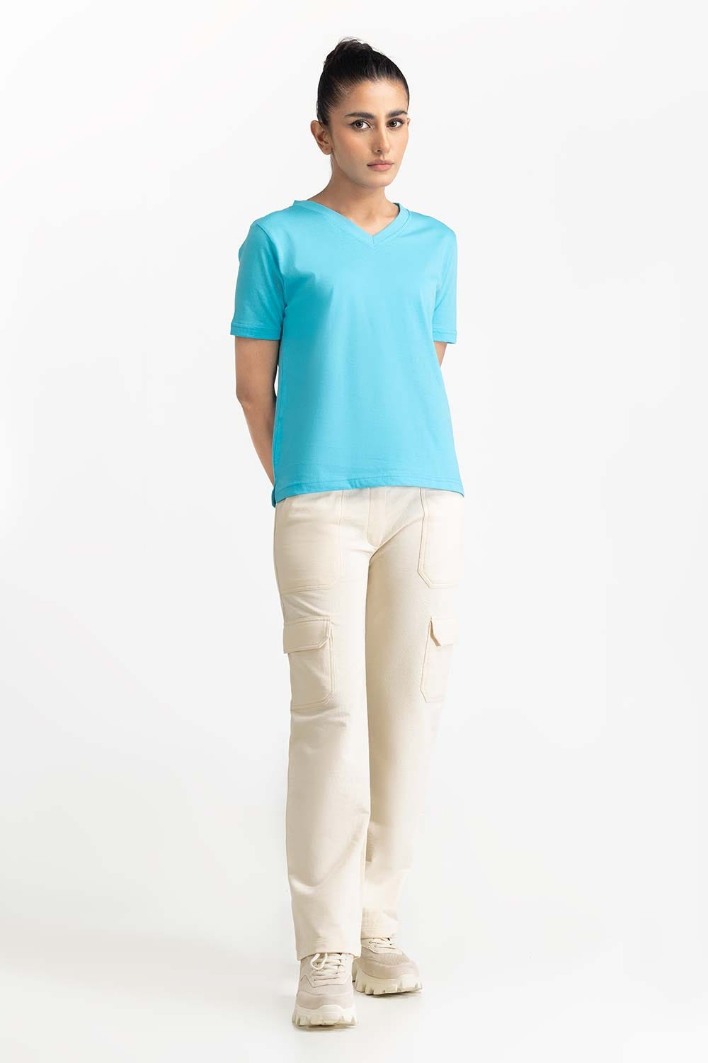 Light Blue Knit