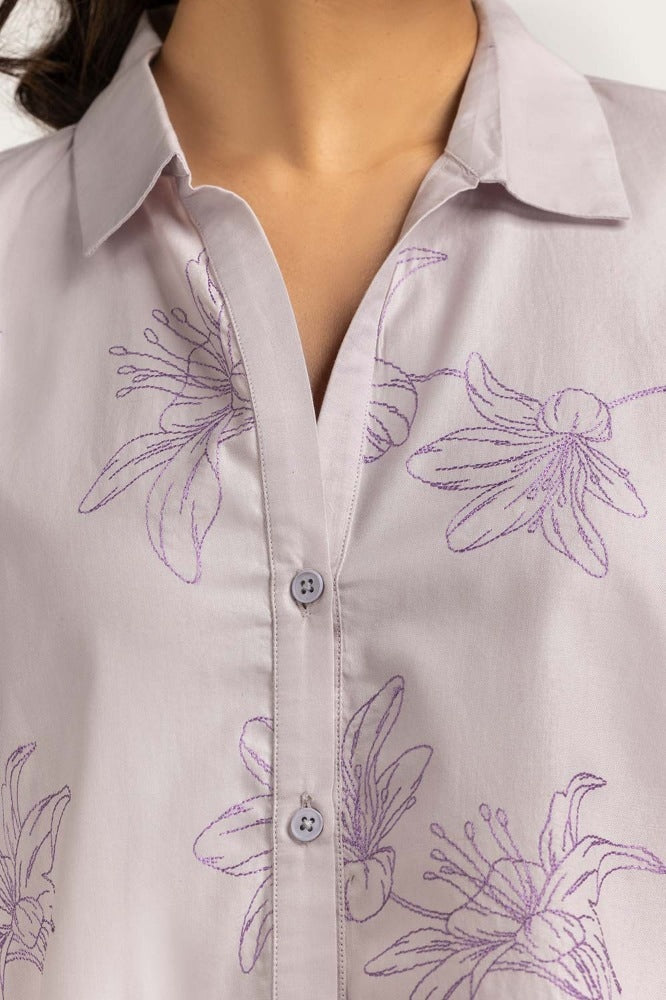Lilac Basic Blouse