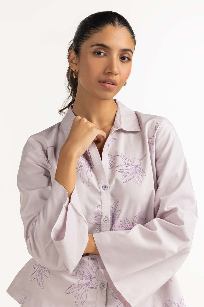 Lilac Basic Blouse