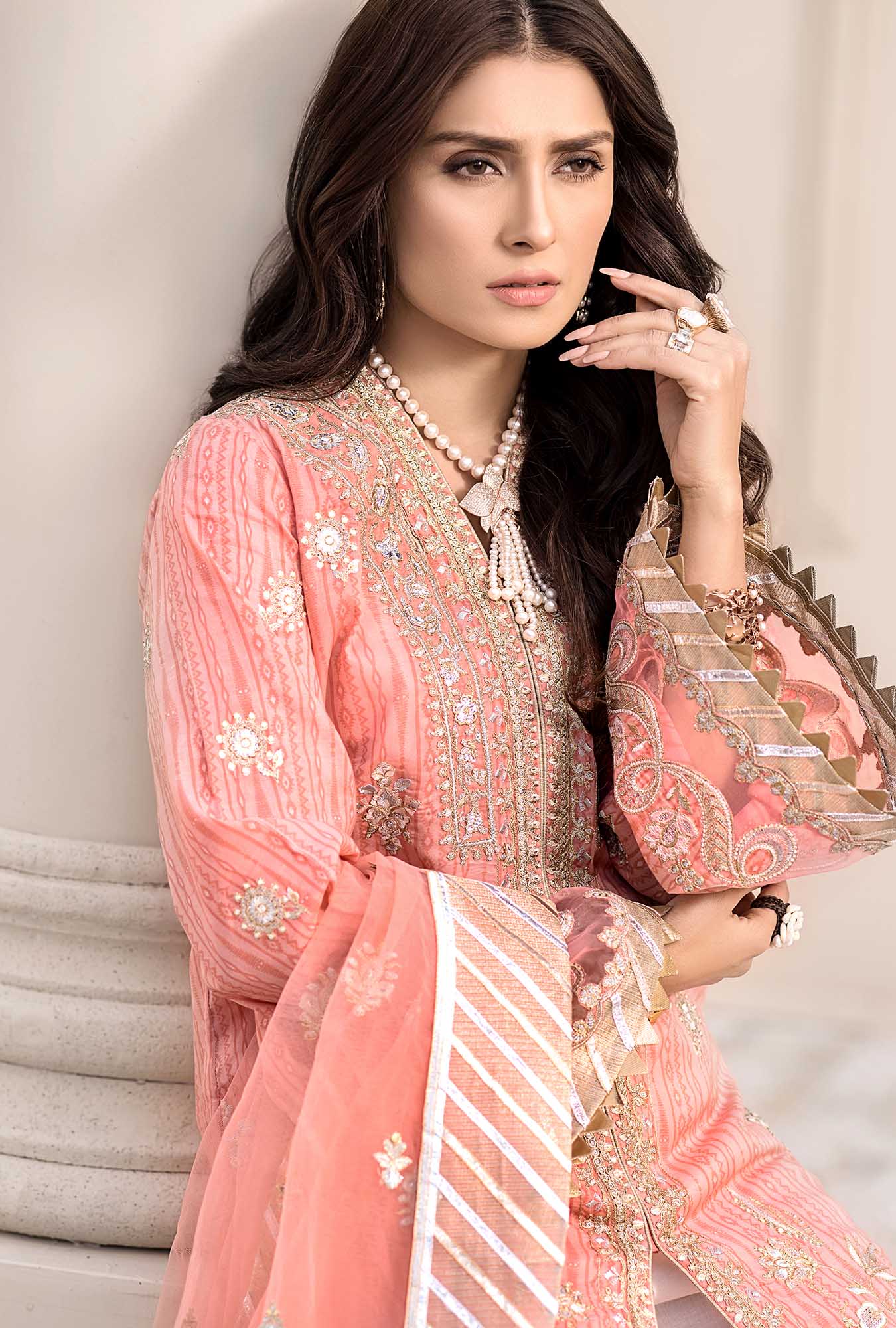 Shoot Stitched Luxe Eid Schiffli Laserkari '26 - Style A
