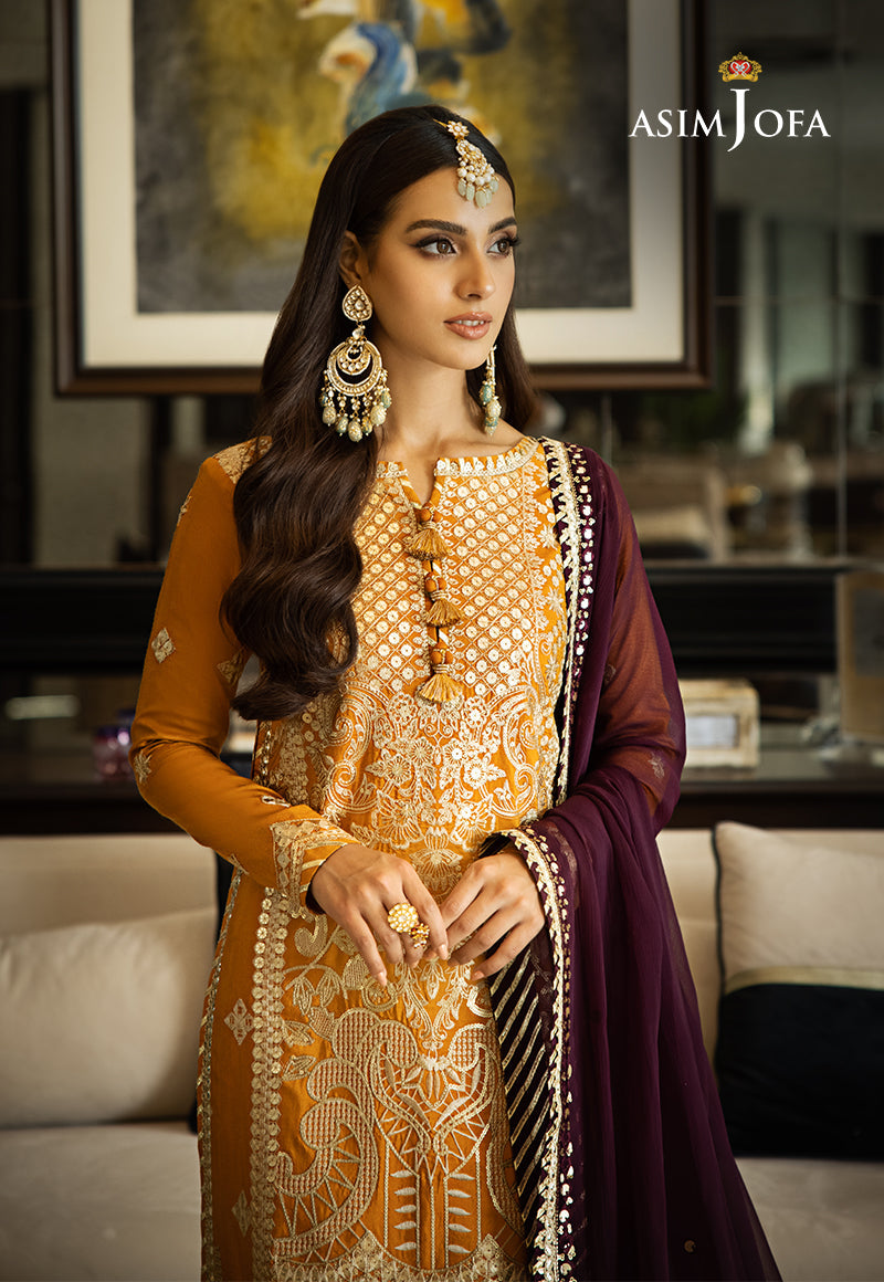 AJRN-09 EMBROIDERED COTTON SILK 3 PCS