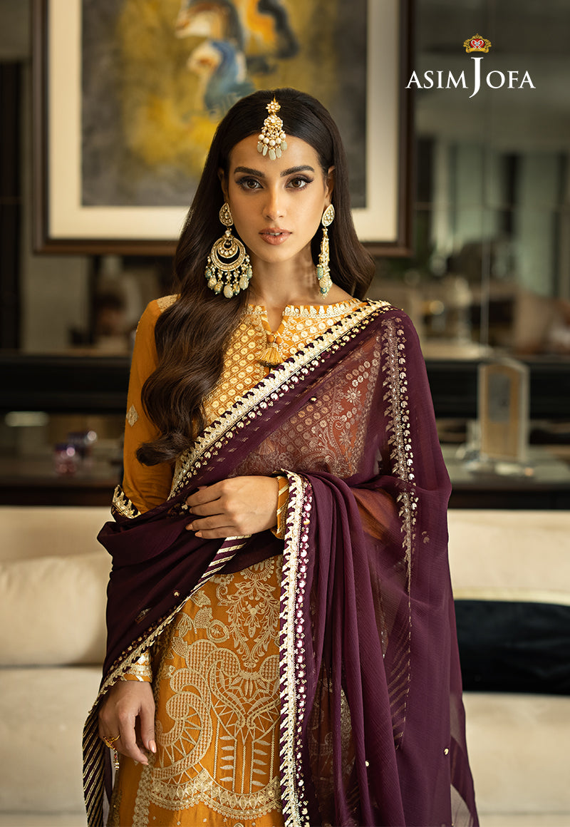 AJRN-09 EMBROIDERED COTTON SILK 3 PCS