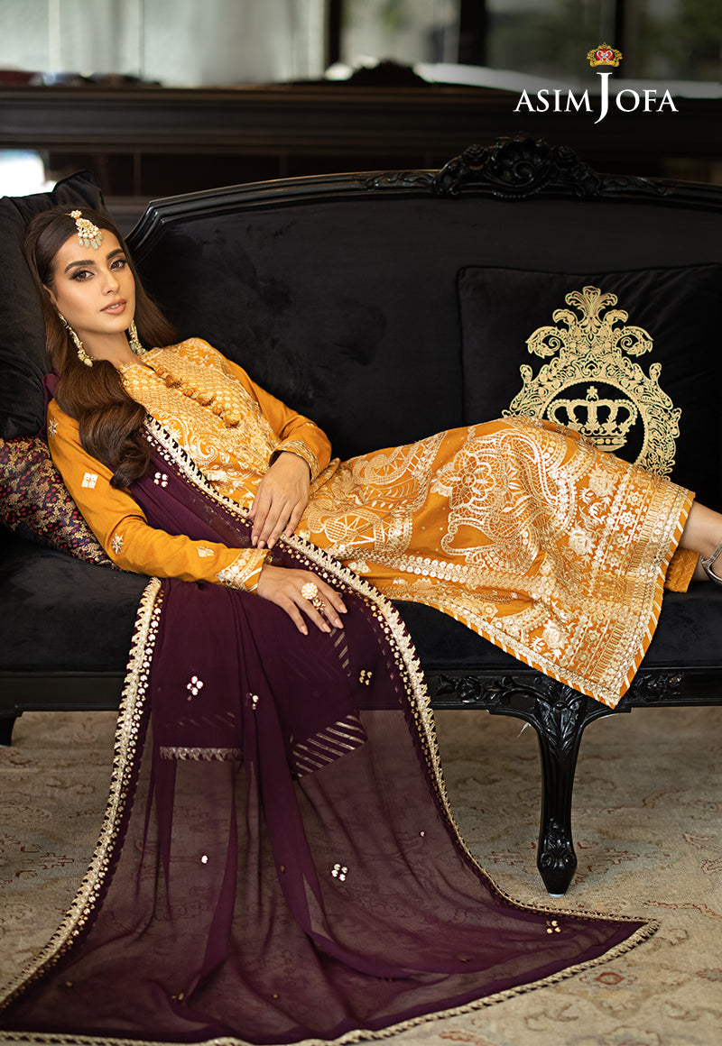 AJRN-09 EMBROIDERED COTTON SILK 3 PCS