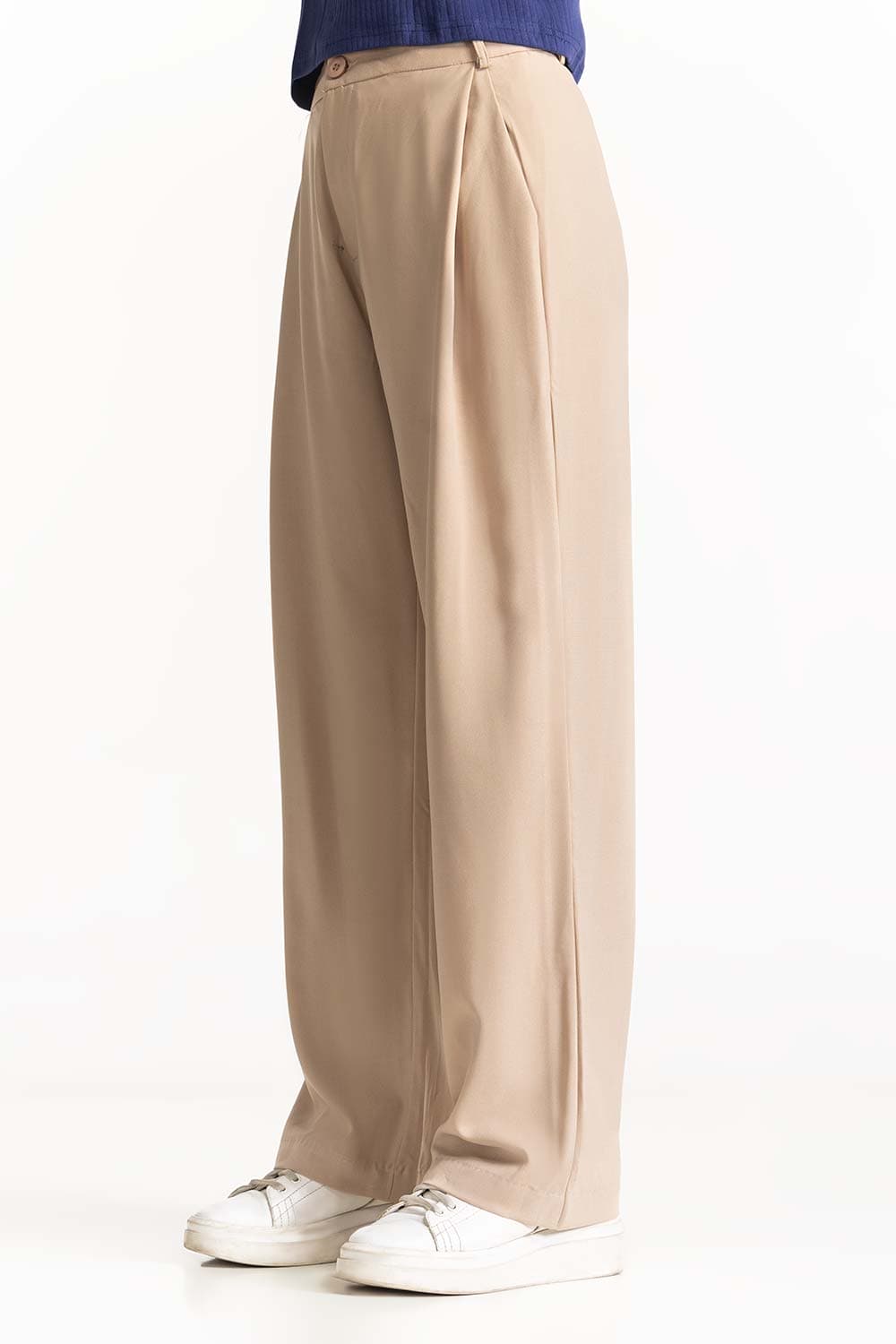 Loose Fitting Darted Trouser